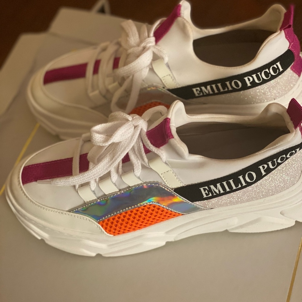 Kids Emilio Pucci sneakers